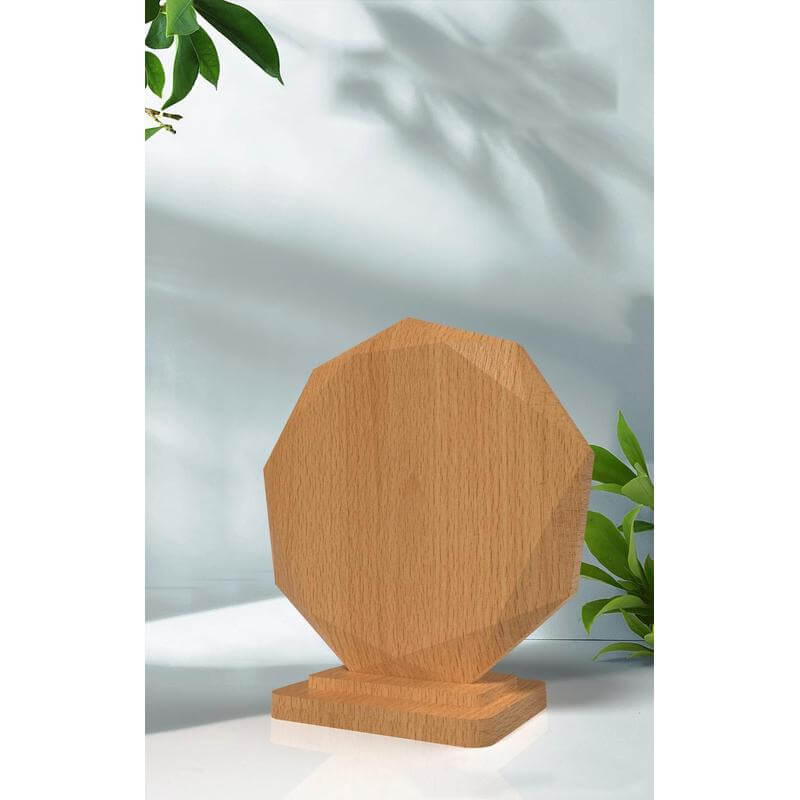 VITTORIA - eco-neutral - FSC Solid Beech Wood - Polygonal