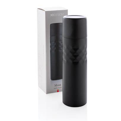 MOSA Flask - XDDESIGN 500 ml stainless steel Flask Black