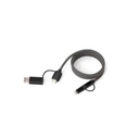 ORSTED - @memorii 3 In 1 Magnetic Cable - Grey