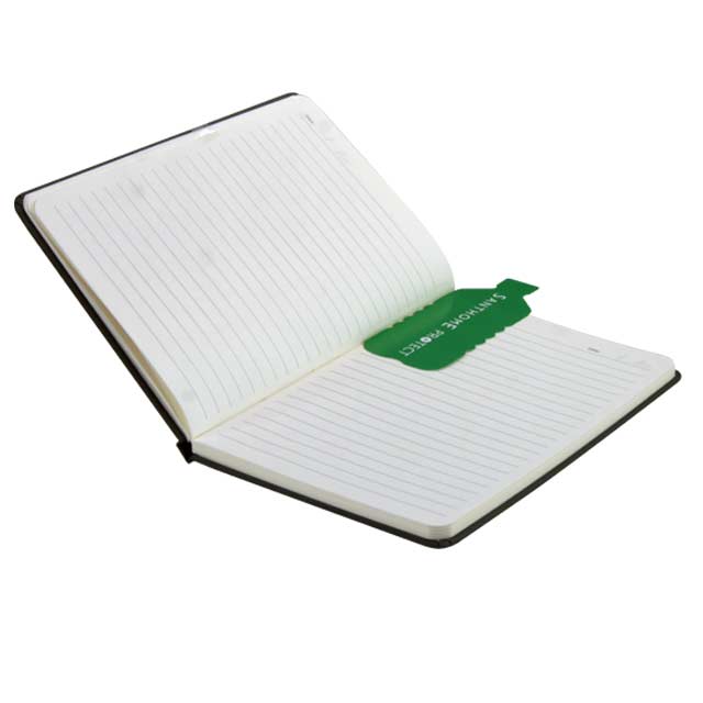 ORSHA - SANTHOME A5 Sustainable & Eco Friendly Notebook - Black (Anti-Microbial)