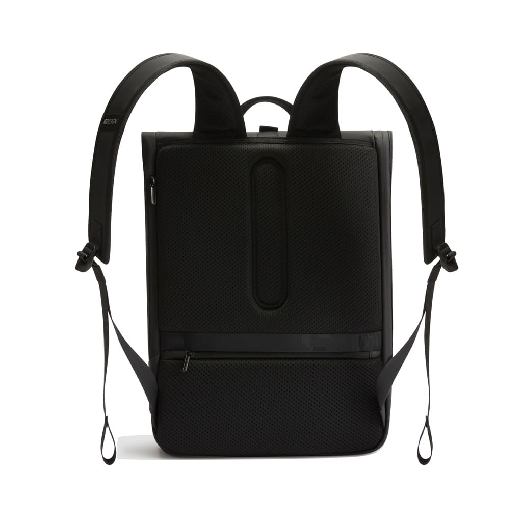  Urban Water Resistant Flap-top Backpack - Black