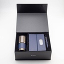 GIESSEN - Hans Larsen Gift Set of Tumbler, Notebook and Pen - Blue	