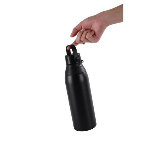 EVORA - Hans Larsen Double Wall Stainless Steel Vacuum Bottle - 750ml - Black