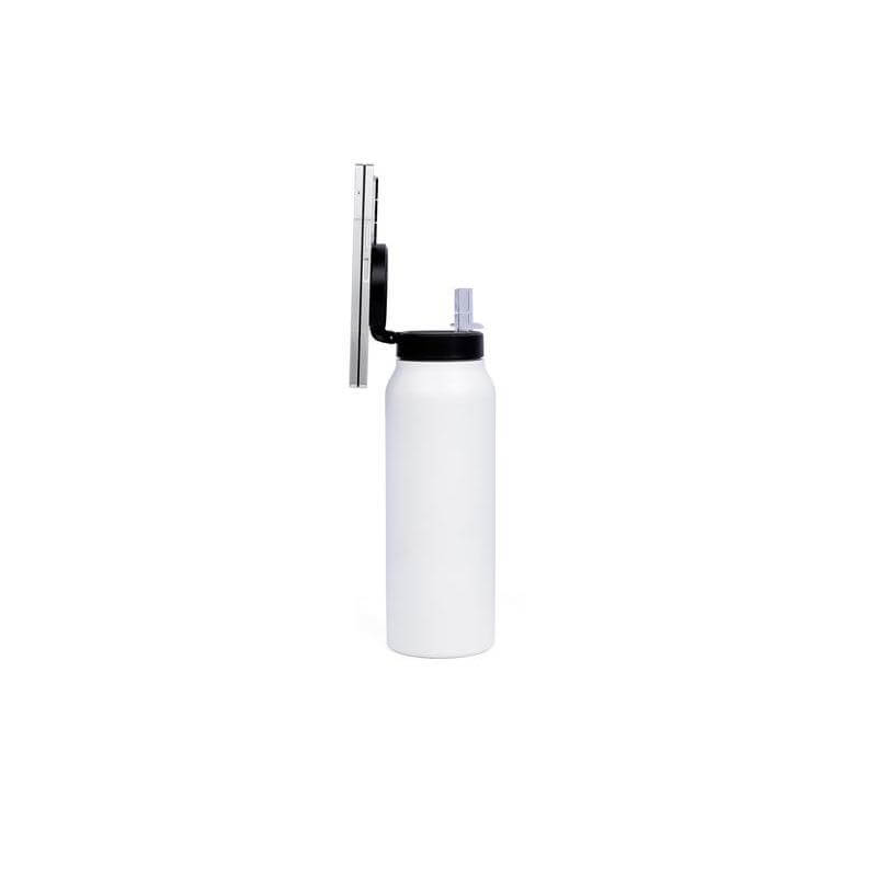 FERRO - Giftology Magnetic Phone Holder Water Bottle 760ml - White