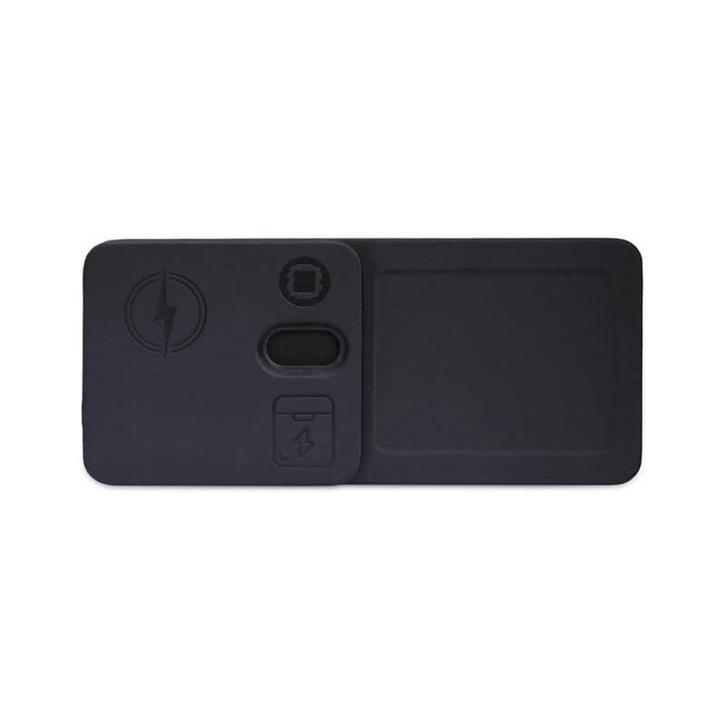 AVRON - Giftology 3-in-1 Magnetic Wireless Charger Desk Tray - Black