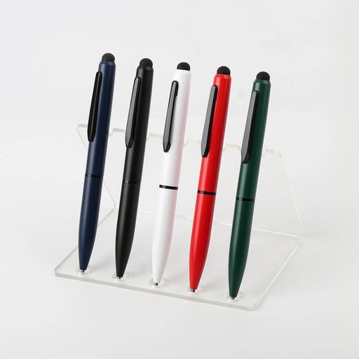 SVEN - Metal Ballpoint Pen with Stylus - Green