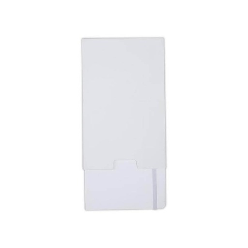 BARON - Santhome Expanded A5 Hard Cover Notebook - White