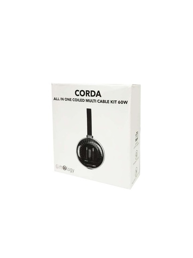 CORDA - Giftology Curled Cable & Adapter Kit