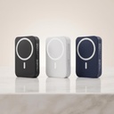 Maglite 10K - 10000 mAh Magnetic Wireless Power Bank - White 