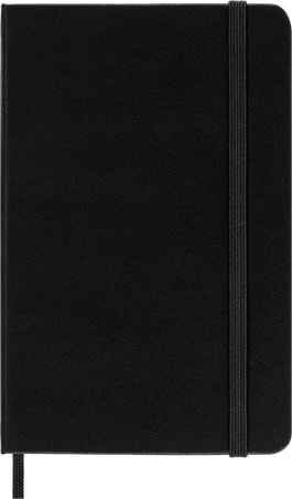 Moleskine Pocket Notebook - Hard Cover - Ruled - Black