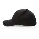 Impact AWARE™ 6 Panel 280gr Recycled Cotton Cap - Black