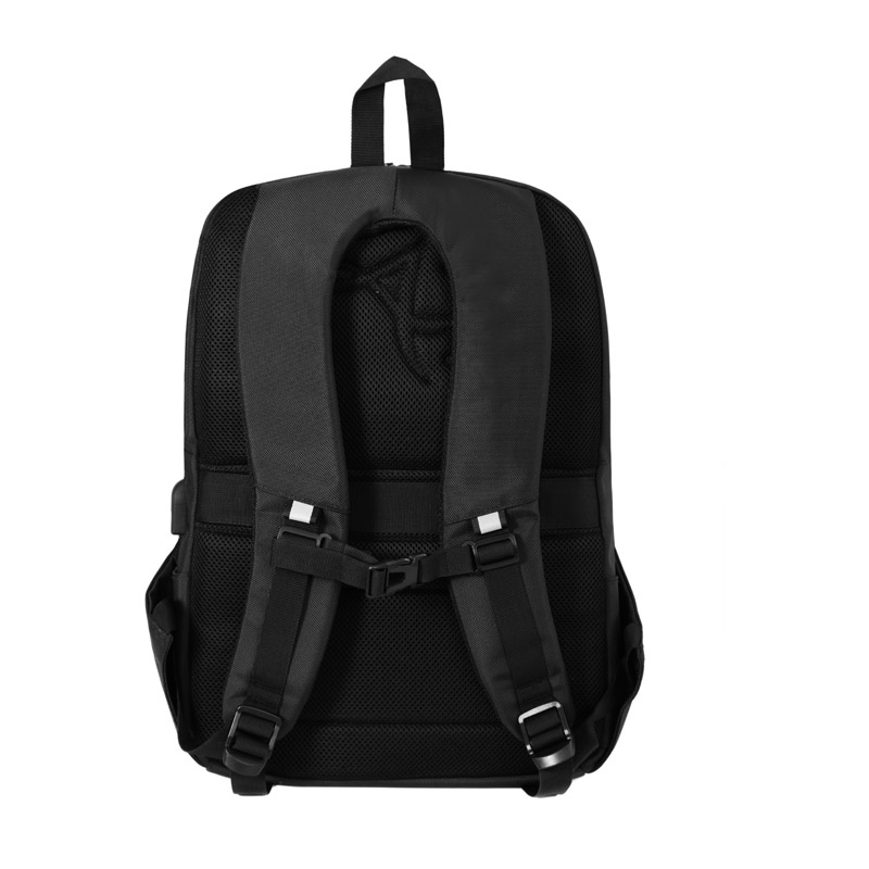 SHOBAC - SANTHOME 18" Laptop Backpack For Work & Sports/gym - Black