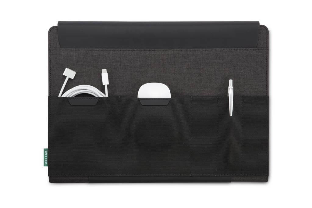 FULDA - CHANGE Collection RPET Laptop Case & Workstation - Black