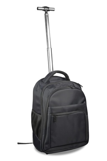 BREE - SANTHOME 2 Wheels Trolley Backpack - Black