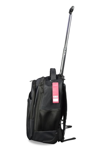 BREE - SANTHOME 2 Wheels Trolley Backpack - Black