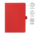 [NBGL 5243] JURSI - Giftology A5 PU Notebook with Pen Loop - Red