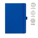 [NBGL 5245] JURSI - Giftology A5 PU Notebook with Pen Loop - Royal Blue