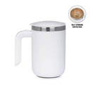 CAFFE - Hans Larsen Auto-Stirring Coffee Mug - White