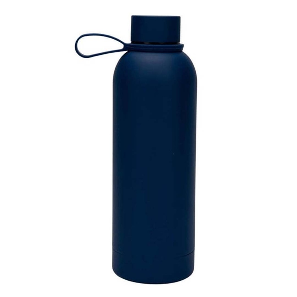 CADIZ - Giftology Double Wall Stainless Steel Bottle 500ml - Navy Blue