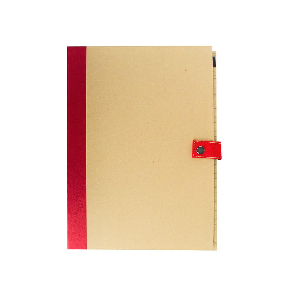 Eco-neutral Sorbus A4 Folder With Pen Red