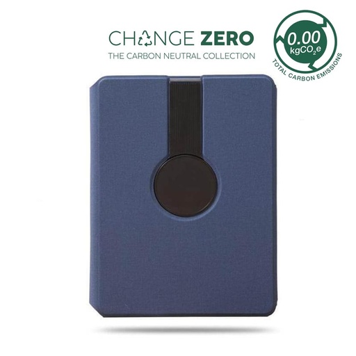 [ITFO 1201] ONEX - CHANGE ZERO Recycled 10000mAh 15W MagSafe Wireless A5 Organizer 32GB - Navy Blue	