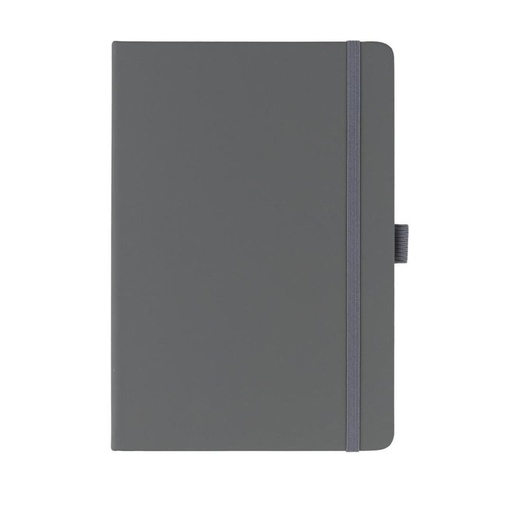 [NBGL 5244] JURSI - Giftology A5 PU Notebook with Pen Loop - Grey