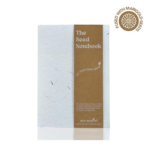 [NBEN 5263] ATRI - eco-neutral® A5 Soft Cover Handmade Seed Paper Notebook