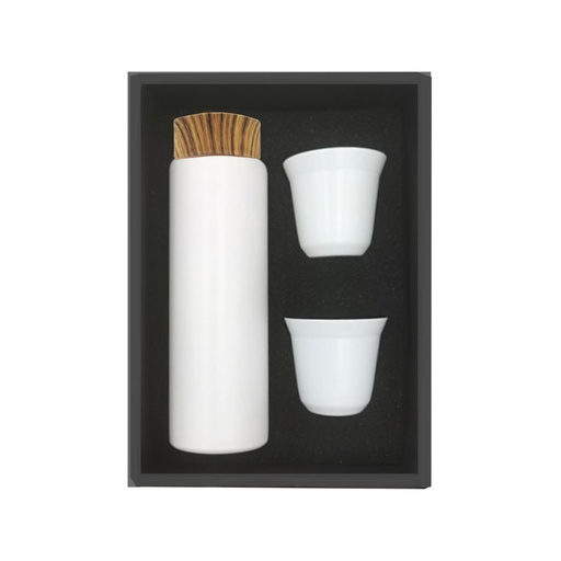 [DWGL 3234] JOUD - Giftology Coffee Set - White
