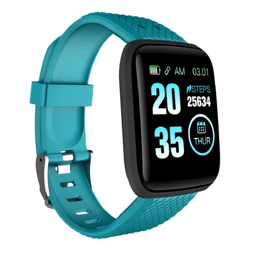 [WNAT 304] WANAKA - Giftology Smart Fitness Tracker - Cyan